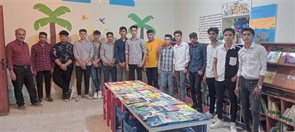 بازدید دانش آموزان دبیرستان امام جواد(ع)