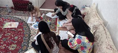 رنگ آمیزی به مناسبت عید غدیر